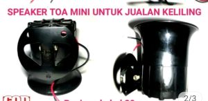 Klakson Elektrik basuri + Toa 30 nada 12-24 V