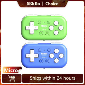 8BitDo | 8Bitdo Micro Bluetooth Gamepad Pocket-sized Mini Game Controller for Switch Android and Raspberry Pi Supports Keyboard Mode