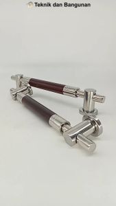 Handel Pintu Rumah Pull Handle Tarikan Pintu Mahoni 33cm MU0218