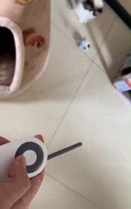 Cat Toy Remote Control Electric Car Toy Kitten Pet Interactive Toys Automatic Teasing Cat Stick Feather Gravity Running Car