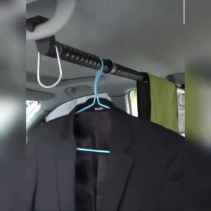 Universal Car Hanger Bar For Clothes Adjustable Car Hanger Rod Expandable Hanger Rod For Car