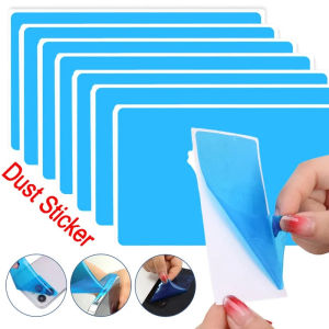 5/10Pcs Universal Phone Speaker Dust Remover Sticker Camera Lens Mobile Phone Tablet Laptop Screen Cleaning Tool Adhesive Stickers