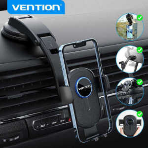 Vention Car Phone Holder Dashboard Stand for iPhone 17 16 15 14 13 pro max Samsung S24 S23 Xiaomi 12t 11t Redmi Note 12 360 Car Mounts 4.7-7.2 inches car Cellphone Holder for Cars
