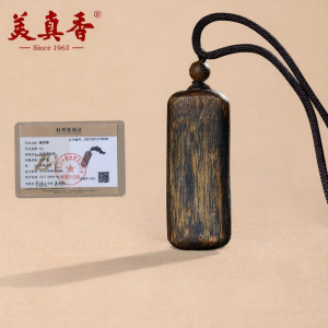 MEIZHENXIANG | Protective Amulet Necklace Agarwood