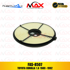 FAS 8507 FLEETMAX AIR FILTER FOR  TOYOTA COROLLA 1.6 1989-92
