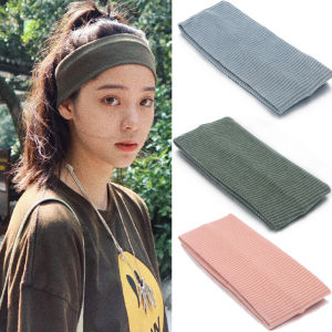 LoviRa Sports Fashion Headband Wash Face Casual Hair Band Colorful Knitted Elastic Headband