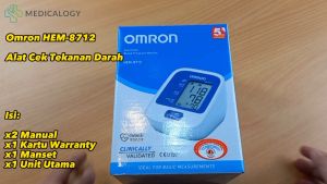 Omron HEM 8712 Tensimeter Digital Alat Ukur Tekanan Darah