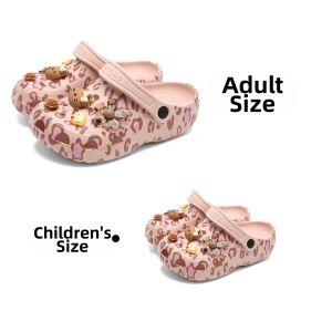 XIXITIAO | Thin Stripe Cool Leopard Print Breathable Sandals Soft Bottom Non-slip Odor-resistant