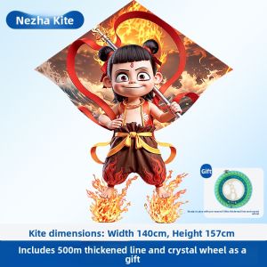 HUANFENGZHIYI | Cartoon Easy Flying Kite for Kids and Adults