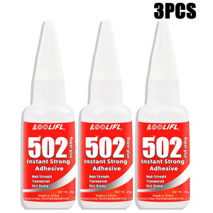 LOOLIFL | Instant Super Glue High Strength Quick Dry Household DIY Craft Repair Adhesive For Hard Materials Metal Ceramic Wood Ornaments