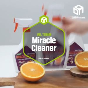 Combo 3 chai xịt đa năng Votemm (600ml) lau các bề mặt đồ dùng gia đình sạch bóng không hại da tay diệt khuẩn 99.9%