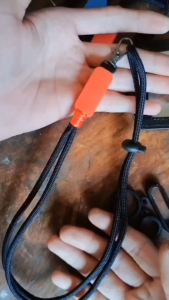 Tali Lanyard Gantungan Leher Aksesoris Hp ID Card Karet Tebal Warna Multifungsi