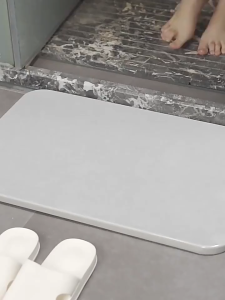 SG RumahHome®Japan Diatomite Bathroom Mat - Fast Dry Anti-Slip Highly Absorbent | Anti-Mould Easy Clean | Kitchen Floor Mat