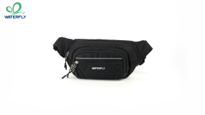 WATERFLY 3.5L RFID Anti-Theft Fanny Pack Large Capacity Waist Bag with Extender Strap & 5 Zipper Pockets for Men Women Travel Hiking Walking