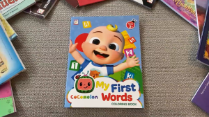Cocomelon - My First Words Coloring Book