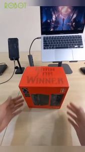 Speaker Aktif Gaming Robot RS200 E-Sport 3.5mm Aux RGB Flow Lighting