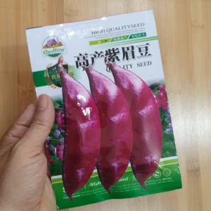 (HẠTNHẬP KHẨU) HẠT GIỐNG ĐẬU VÁN Tím Đỏ LEO GIÀN Hàng công ty bên nội địa Trung - Hoang My food and beauty