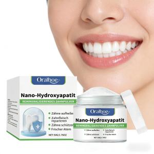 oralhoe | Oralhoe Whitening Tooth Powder Deep Cleaning Tooth Plaque Yellow Stains Removal Brighten Teeth Freshness Breath Oral Dental Care