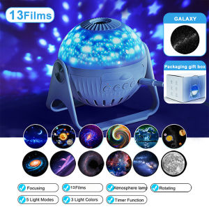 Galaxy Projector Night Light For Bedroom Lighting Decoration Planetarium Star Projector Lamp For Christmas Gift