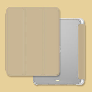 Silicone Protective Case for iPad Ninth Generation 2021 New Pure Color 10.2 Inch Transparent Airbag Mini6 Tablet Shell 8.3 with Pen Slot Air5/4 Thin