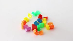 10pcs Tooth Box Milk Teeth Storage Boxes Baby Plastic Tooth Box Deciduous Tooth Organizer Container Gift Box