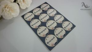 60 Pcs Homemade Sticker 3.5 cm TY018