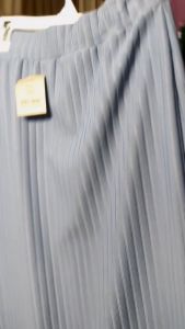 Rok Span Kerja Wanita Rempel Belakang Bahan Knit & Rok Kerja Wanita Panjang