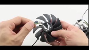 พัดลมการ์ดจอ Zotac RTX 3070 3070ti 3080 3080ti 3090 AMP Holo Graphics Fan GA92S2U