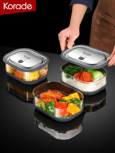 Ultra-Light Glass Lunch Box Office Worker Oven Mitts Dedicated Bowl High Borosilicate Glass Crisper Microwave Oven Heating Good-looking