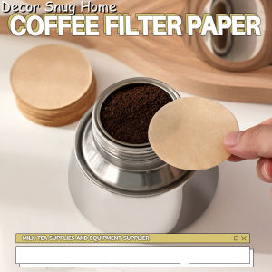 ตัวกรองชาเอสเพรสโซ่กระดาษกรองกาแฟหม้อโมก้าขนาด 56/60 มม กาแฟคาเฟ่ สำหรับบ้านกลม