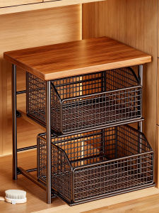 Bathroom Cabinet Pull Out Organizing Rack