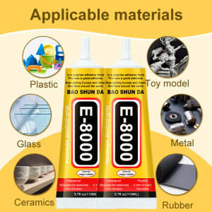 E8000 Glue Mobile Phone Touch Screen Repair of Warped Screen Frame Sealant Repair Household DIY Universal Glue 15/25/50/110ml