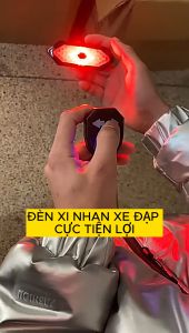 Đèn led XI NHAN gắn đuôi xe đạp siêu sáng Đèn hậu xe đạp thể thao LOẠI CAO CẤP XN-01