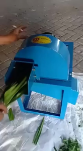 REAIM Mesin Pencacah Rumput & Sayuran 300W - Coper Listrik untuk Pakan Ternak & Kebun Kerja Lebih Cepat dan Mudah!
