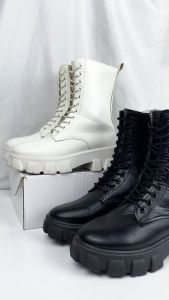 Size 35-40 Womens Shoes Large Size New Students Korean Boots Womens Round Thick Soled British Fashion Boots