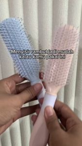 Sisir Rambut Bantal Udara Anti Kusut Rontok Multifungsi Hair Brush Massage Portable
