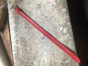 Import Calfskin Genuine Leather Watch Strap NATO Military Style Pin Buckle Clasp Handmade Customizable Full Size