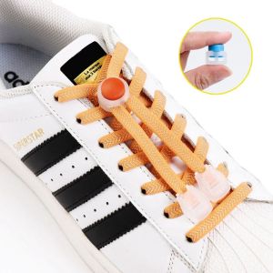 New Elastic Laces Spring Lock Shoelace Flat Rubber Bands Shoelaces for Sneakers Kids Adult Quick Lace Lazy Shoe laces for shoes