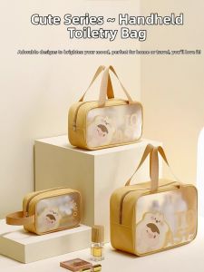 Portable Waterproof Transparent Toiletry Bag