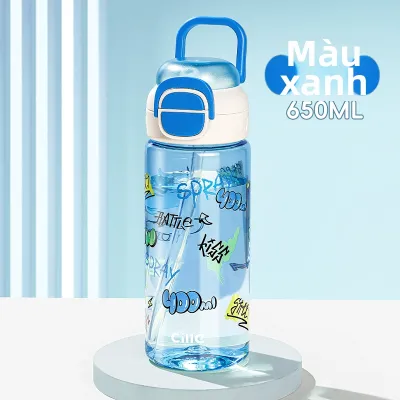 CILLE | Chai Nước Nhựa Tritan cho Trẻ Em Dung Lượng Lớn