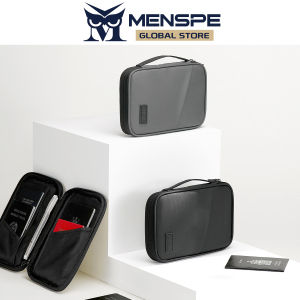 MENSPE Tech Pouch Digital Storage Bag USB Cable Storage Bags Travel Organizer Electronic Gadget Bag Storage Bag Mini Durable Protective Carrying Case Accessories U Disk Hard Drive Headset Accessories Storage Bag Gadget Organizer Pouch