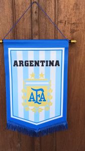 Merchandise Hiasan Dinding Bendera Vandel Timnas Negara Argentina Brazil Italia Inggris Jerman Spain