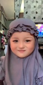 Kerudung Instan Anak Hijab Anak Rania Jersey Premium Geblus Instan