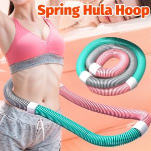Spring Hula Hoop Foldable Female Extra Weighted Abdominal Slimming Tool Waist-protect Hose Hula Hoop