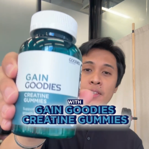 GOODIES NUTRITION Creatine Gummies – Gain Goodies - 1 bottle (45 Gummies) – For endurance & stamina