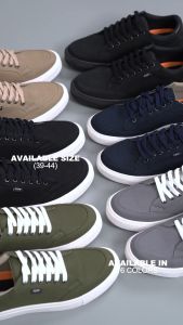 Footstep Footwear Sepatu Pria Sneakers Arka Full Black Original Shoes