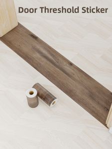 Thickened Wear-resistant Decorative Wood Grain Threshold Stone Sticker Self-adhesive Floor Beautifying Wall Decal
