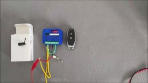 Bộ Thu Cửa Nhà Để Xe Thông Minh WiFi 300-900 MHz Công Tắc Rơle 2CH 433 MHz AC/DC 9V-30V Tương Thích Với Tuya Alexa Dụng Cụ Mở Cổng Đa Năng