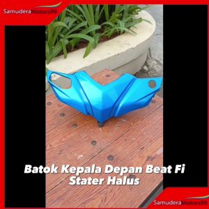 Batok kepala depan BEAT FI ESP stater halus 2014-2016 BIRU