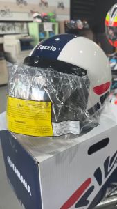 หมวกกันน็อคเต็มใบแบบเปิดหน้า ลายลิขสิทธิ์แท้ Fazzio x Fila หมวกกันน็อคลายฟีล่า หมวกกันน็อคFila ลายลิขสิทธิ์แท้